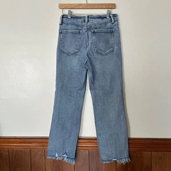 Vervet High Rise Crop Flare Jeans Size 29 - Picture 2 of 7